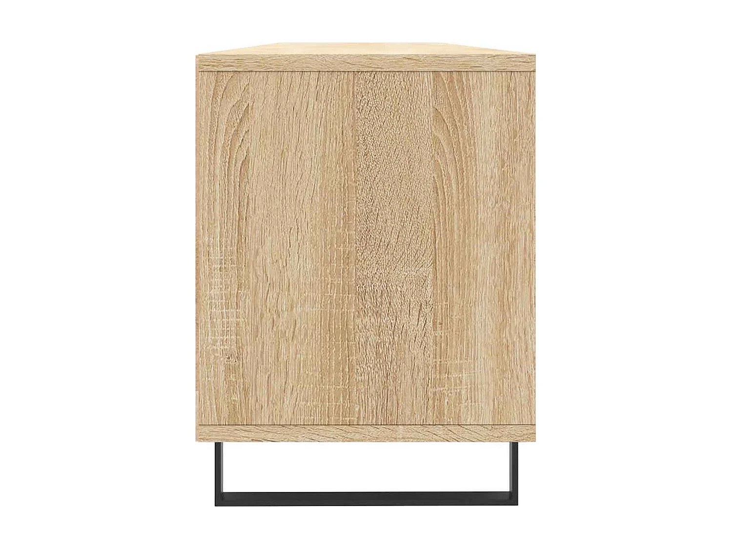 Mueble de TV madera contrachapada roble Sonoma 150x30x44,5 cm