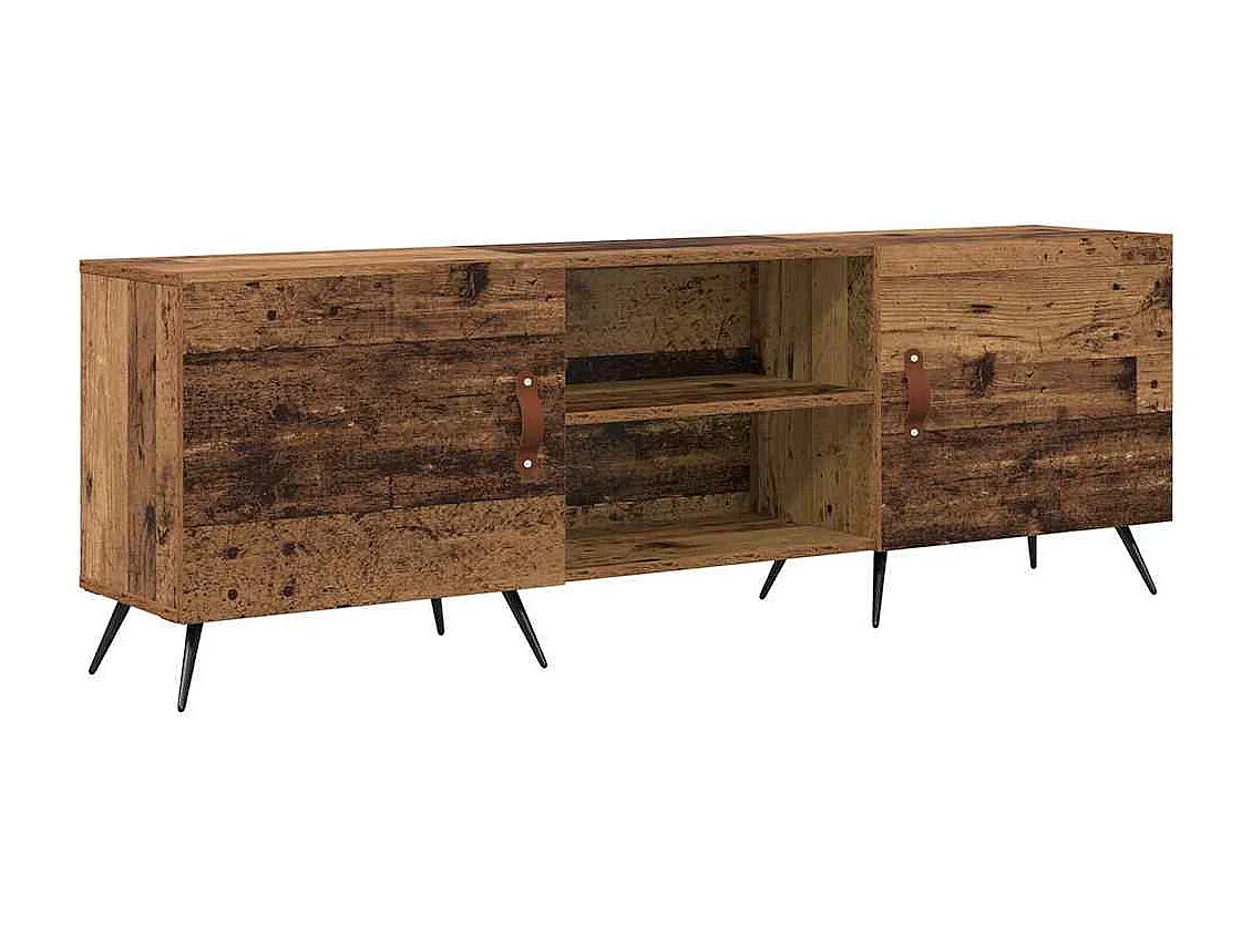 Meuble TV Bois ancien 150 x 30 x 50 cm Bois d'ingénierie