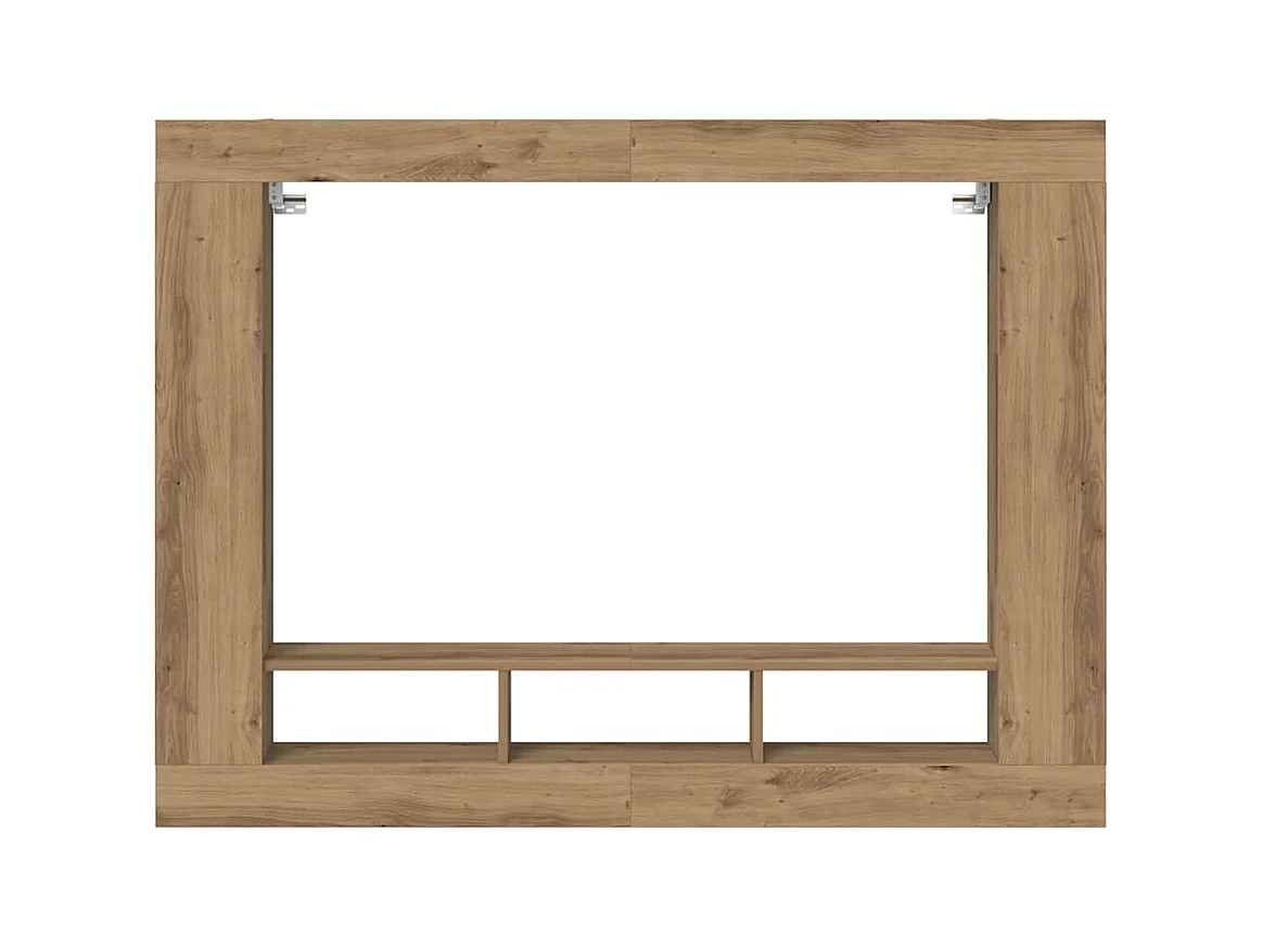 Gabinete para TV carvalho artisiano 152 x 22 x 113 cm