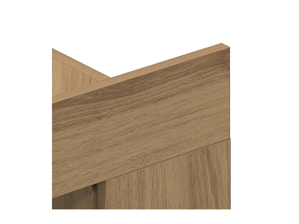 Gabinete para TV carvalho artisiano 152 x 22 x 113 cm