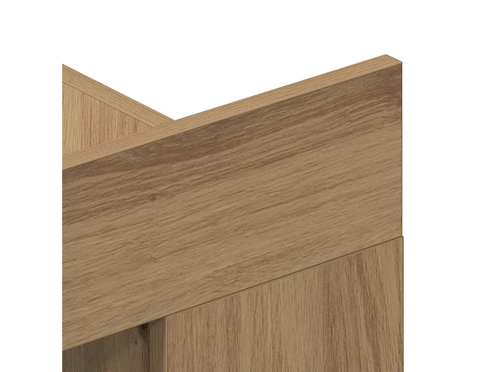 Gabinete para TV carvalho artisiano 152 x 22 x 113 cm