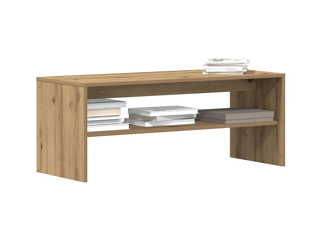 Mueble de TV madera de ingeniería roble artisan 100x40x40 cm