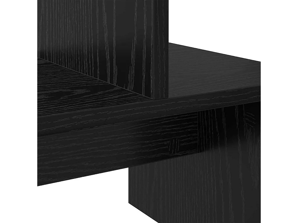 Meuble TV Chêne noir 180 x 30 x 43 cm Bois d'ingénierie