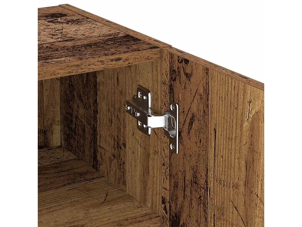 Meuble TV Bois Ancien 40.5 x 30 x 102 cm Bois d'ingénierie