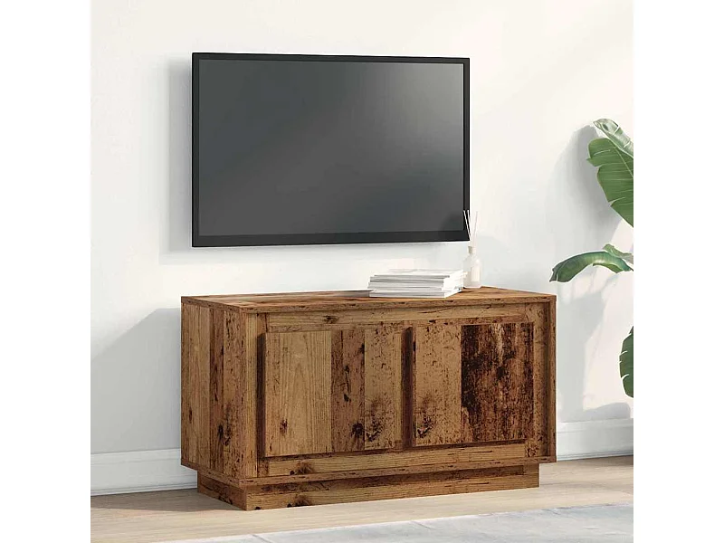 Meuble TV Bois ancien 80 x 35 x 45 cm Bois d'ingénierie