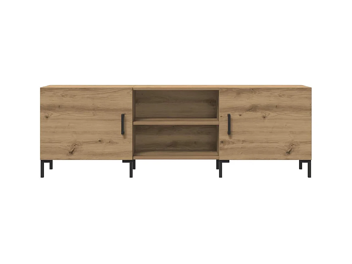 Mueble de TV madera de ingeniería roble artisan 150x30x50 cm