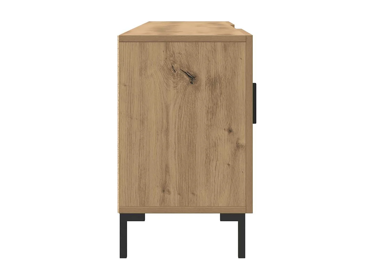 Mueble de TV madera de ingeniería roble artisan 150x30x50 cm