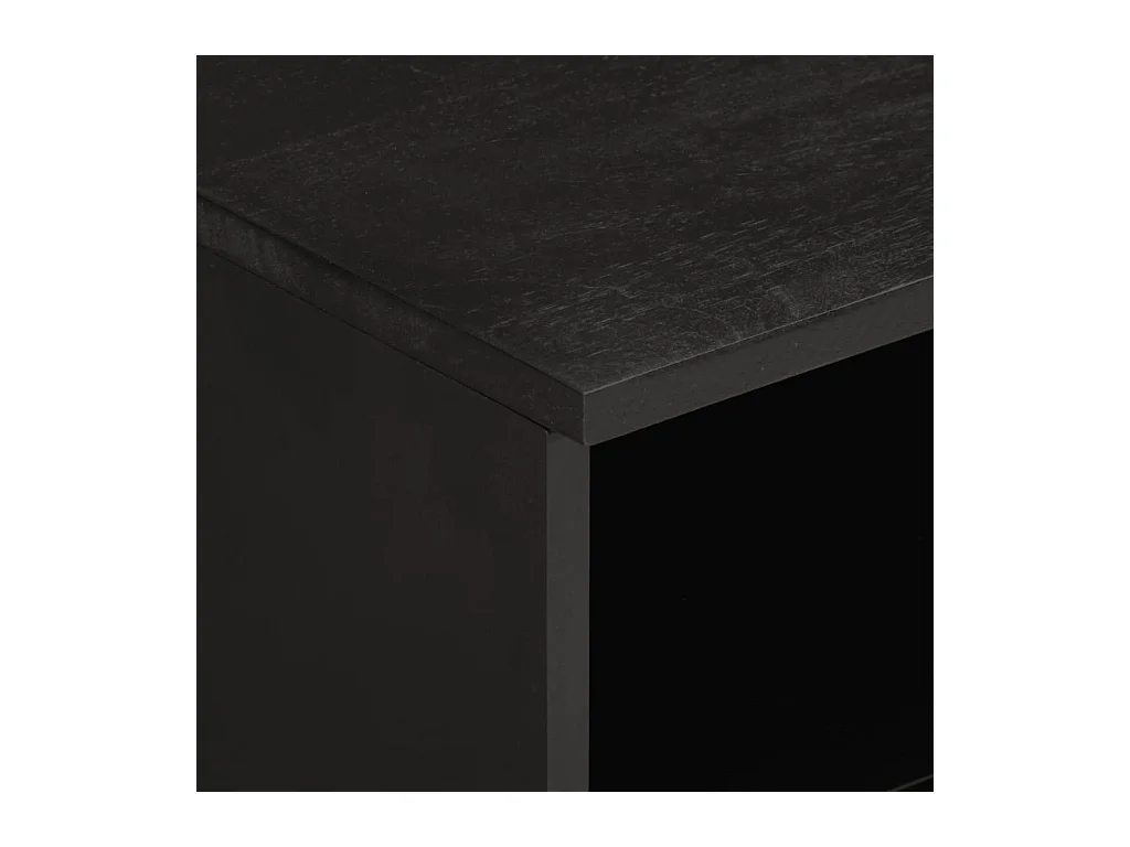 Meuble TV 70x33x46 cm Bois massif de manguier