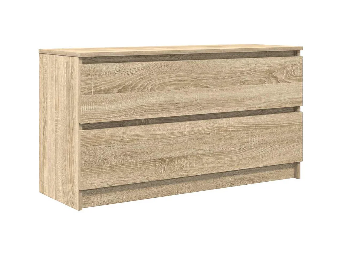 Mueble de TV madera de ingeniería roble Sonoma 100x35x54 cm