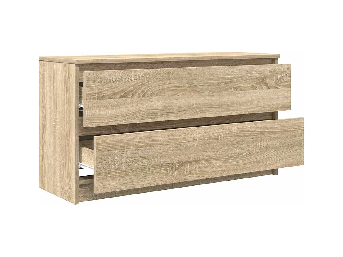 Mueble de TV madera de ingeniería roble Sonoma 100x35x54 cm