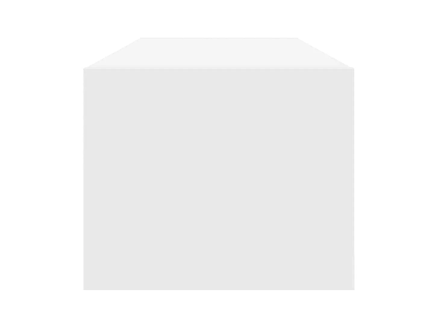 Meubles TV 2 pièces blanc 100x31x25,5 cm bois d'ingénierie