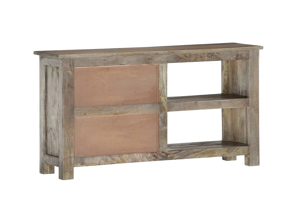 Meuble TV 100x30x55 cm Bois de manguier massif