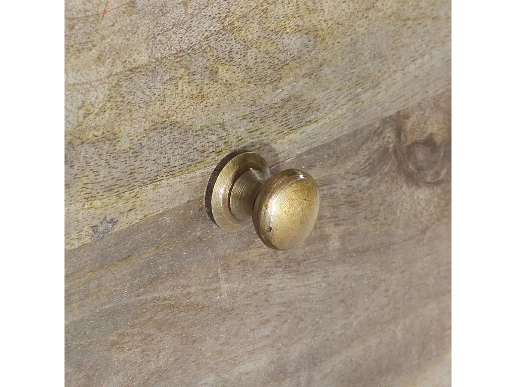 Meuble TV 100x30x55 cm Bois de manguier massif