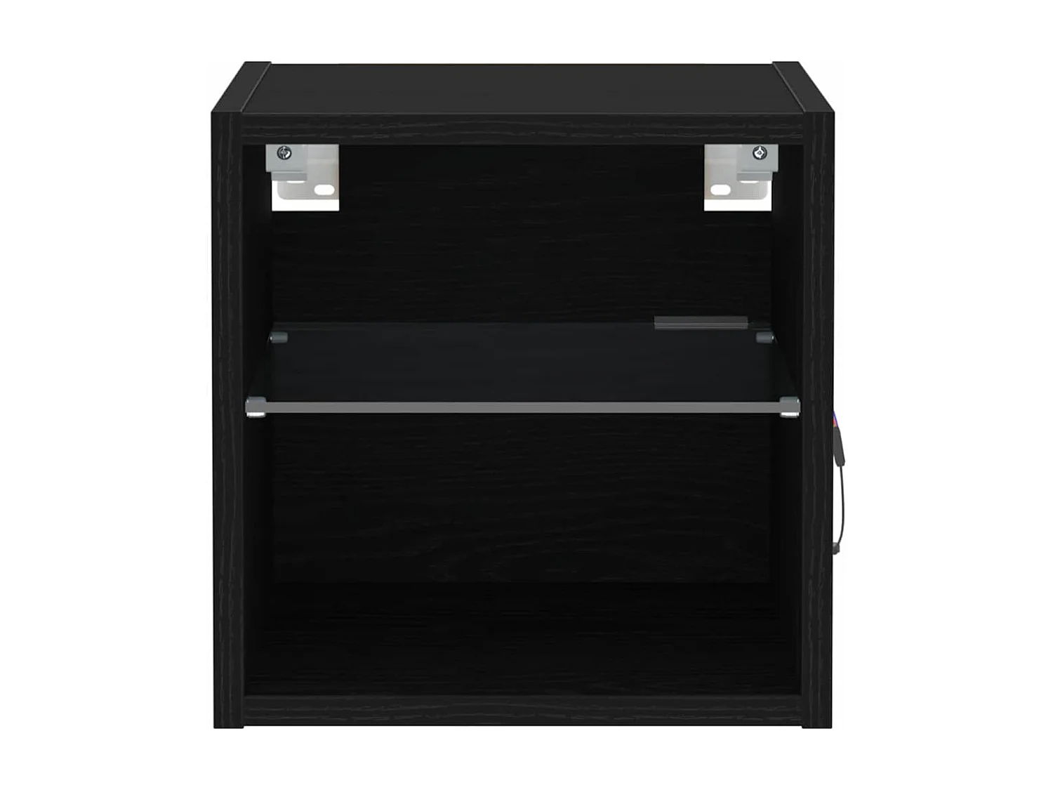 Meuble TV Noir 30 x 28,5 x 30 cm Bois d'ingénierie