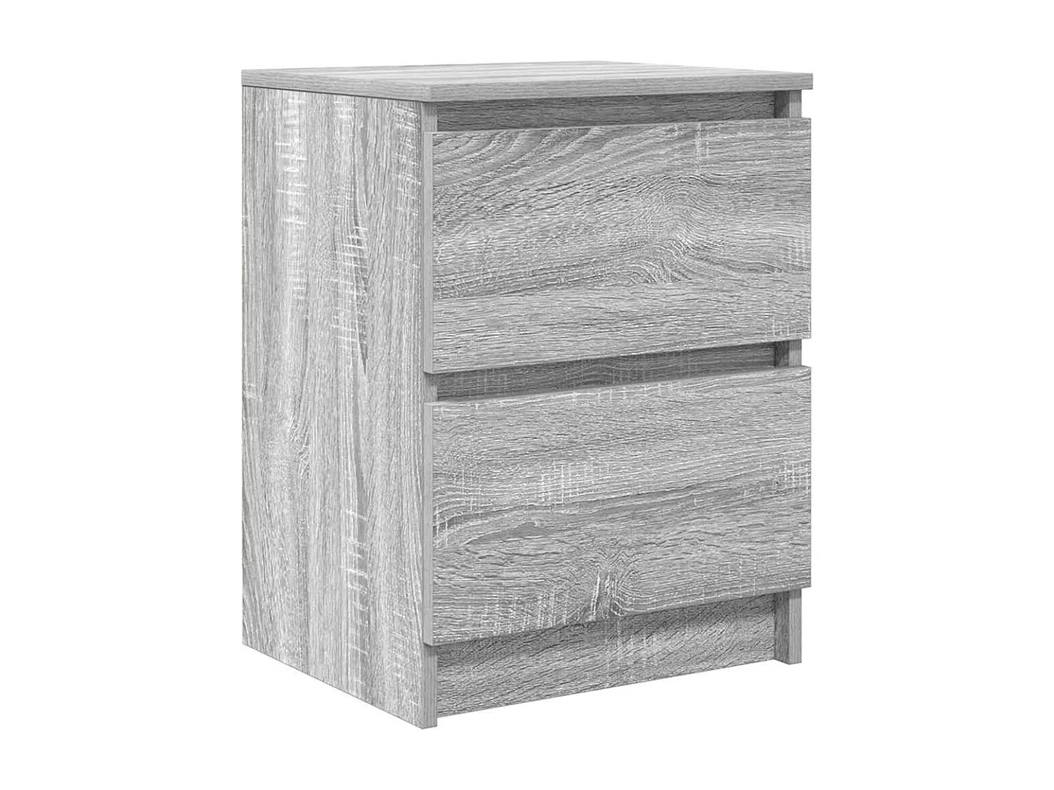 Meuble TV sonoma gris 40x35x54 cm bois d'ingénierie