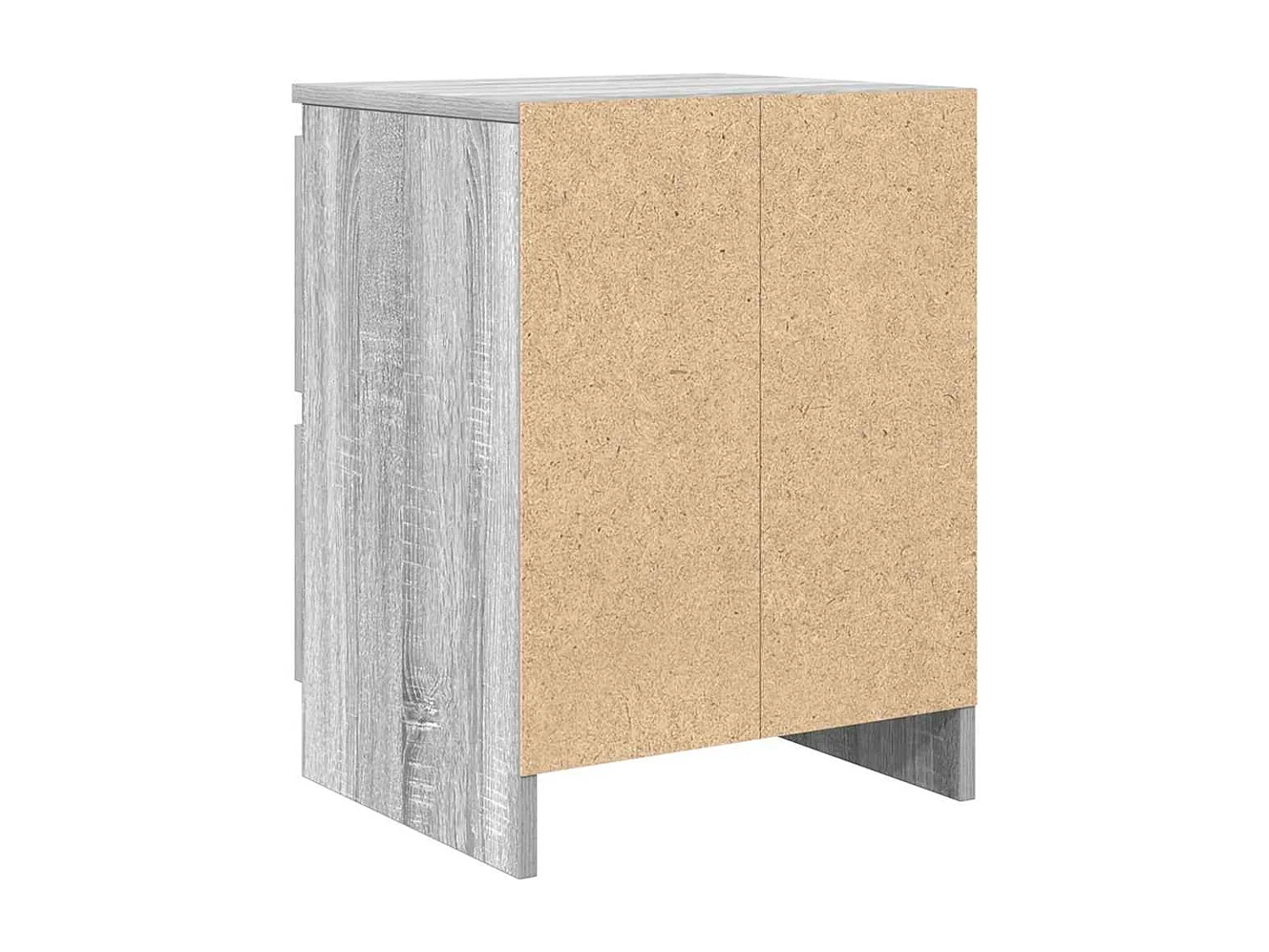 Meuble TV sonoma gris 40x35x54 cm bois d'ingénierie