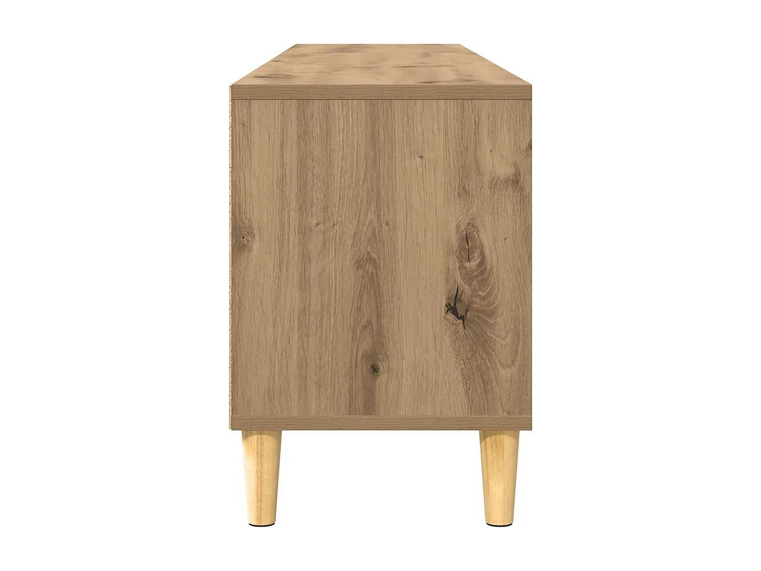 Meuble TV chêne artisanal 150 x 30 x 45 cm Bois d'ingénierie