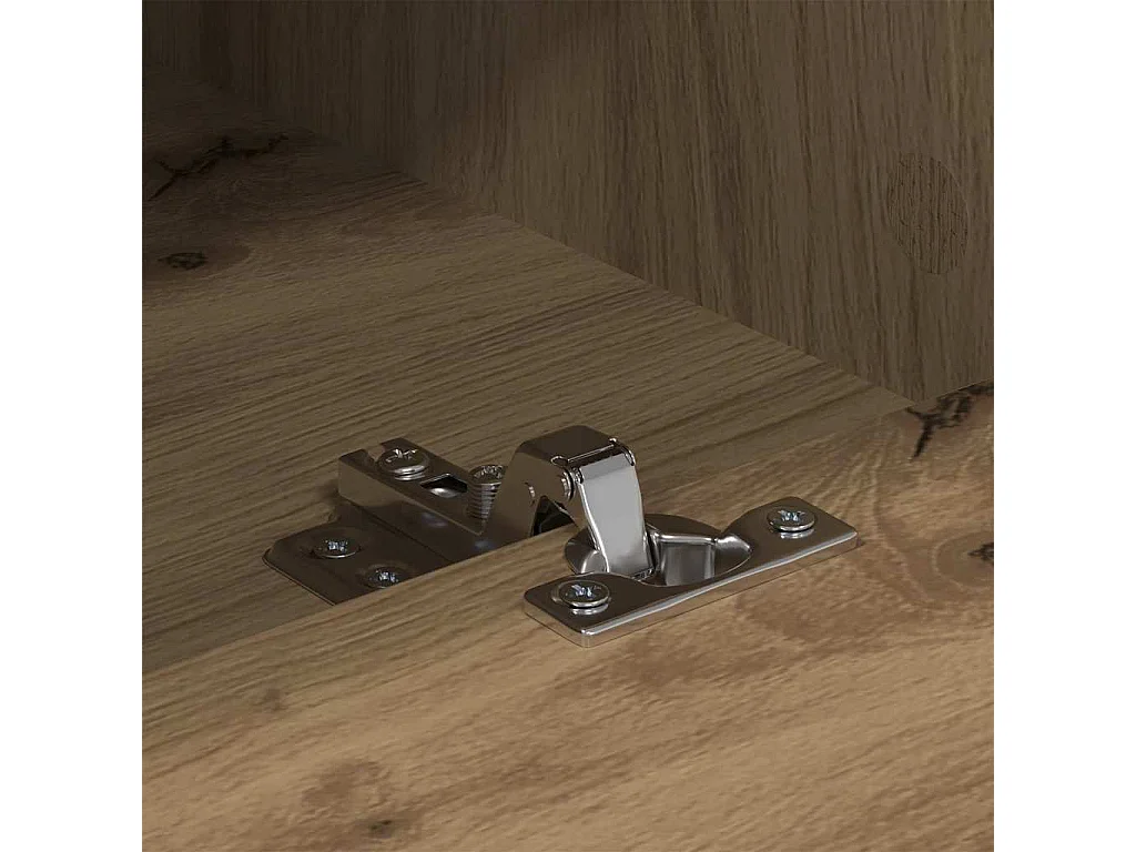 Meuble TV chêne artisanal 150 x 30 x 45 cm Bois d'ingénierie