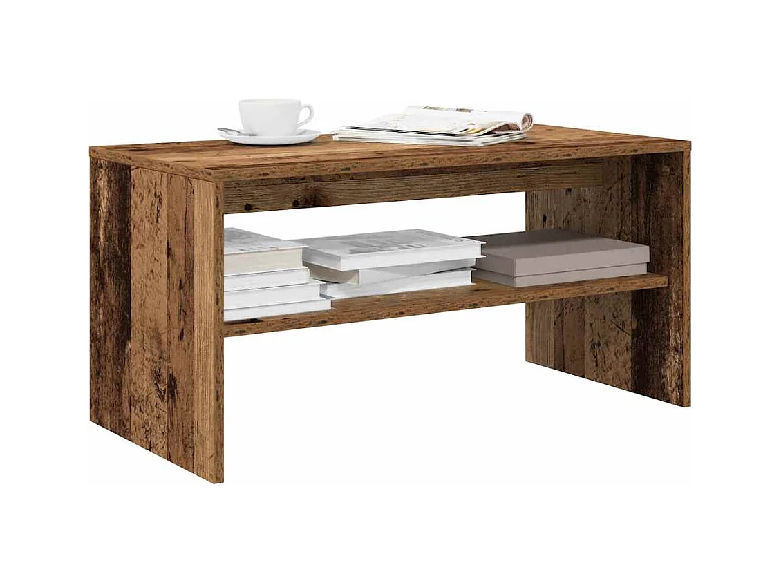 Meuble TV vieux bois 80x40x40 cm bois d'ingénierie