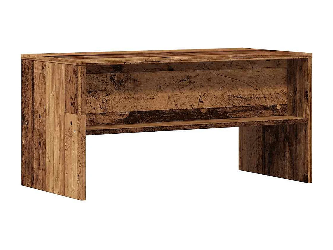 Meuble TV vieux bois 80x40x40 cm bois d'ingénierie