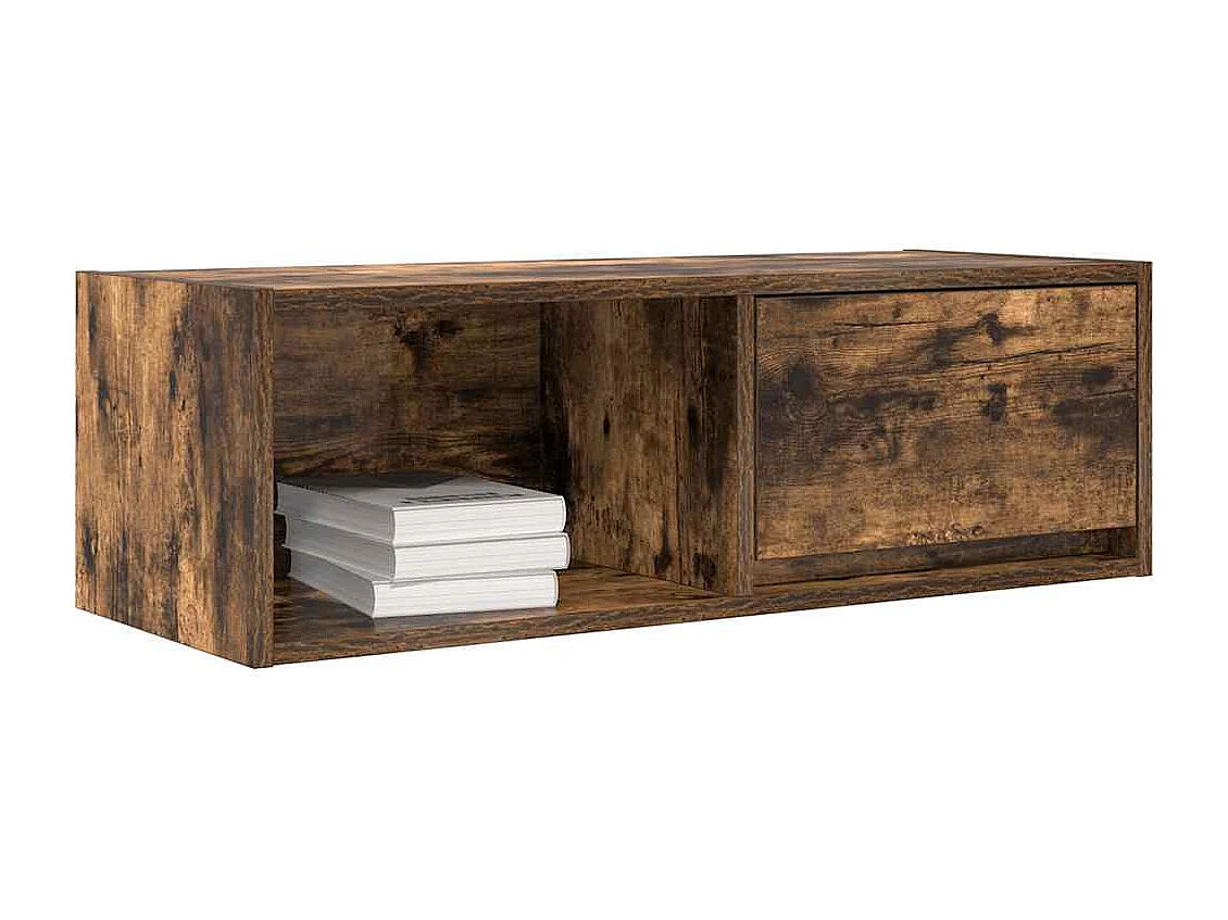 Móveis de TV 2peças 80x31x25,5cm deriv. madeira carvalho fumado