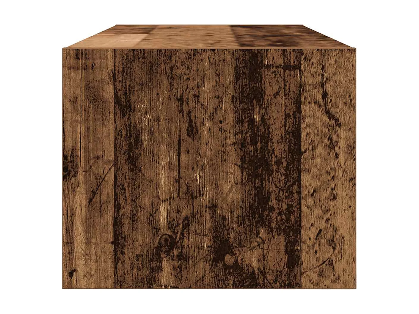 TV-meubel 80x31x25,5 cm bewerkt hout oud houtkleurig