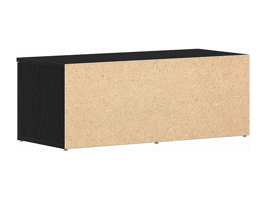 Meuble TV avec tiroir Noir 80 x 34 x 30 cm Bois d'ingénierie