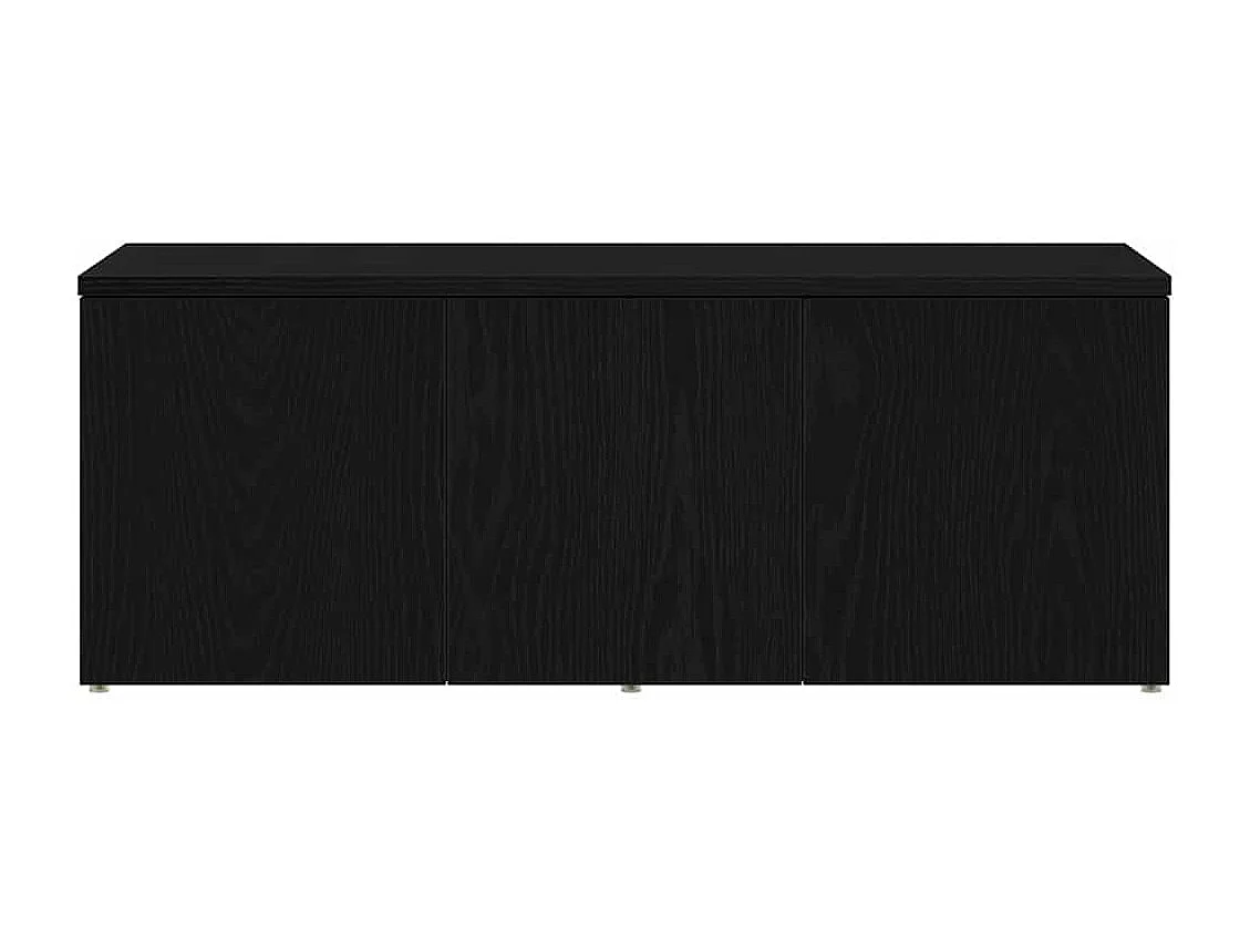 Meuble TV avec tiroir Noir 80 x 34 x 30 cm Bois d'ingénierie