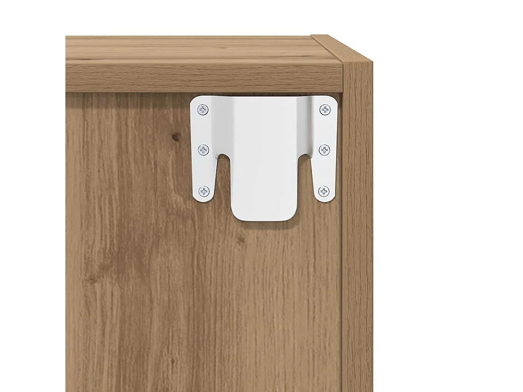 Gabinete para TV 4 peças Castanho 37 x 37 x 142.5 cm