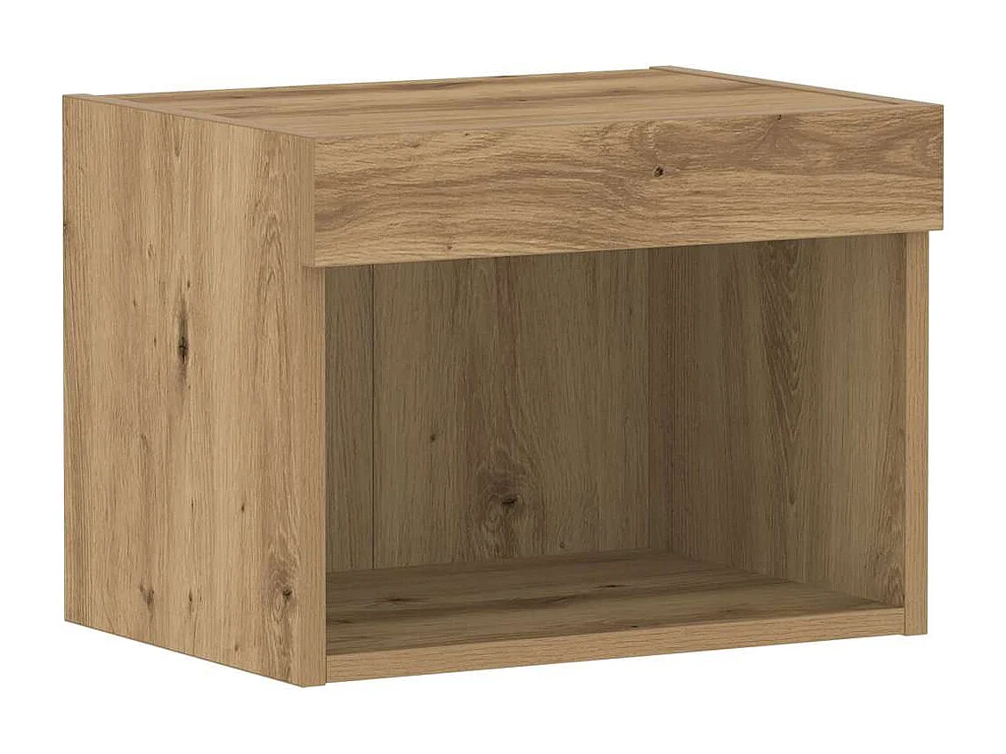 Meuble TV Chêne artisanal 40 x 30 x 30 cm Bois d'ingénierie