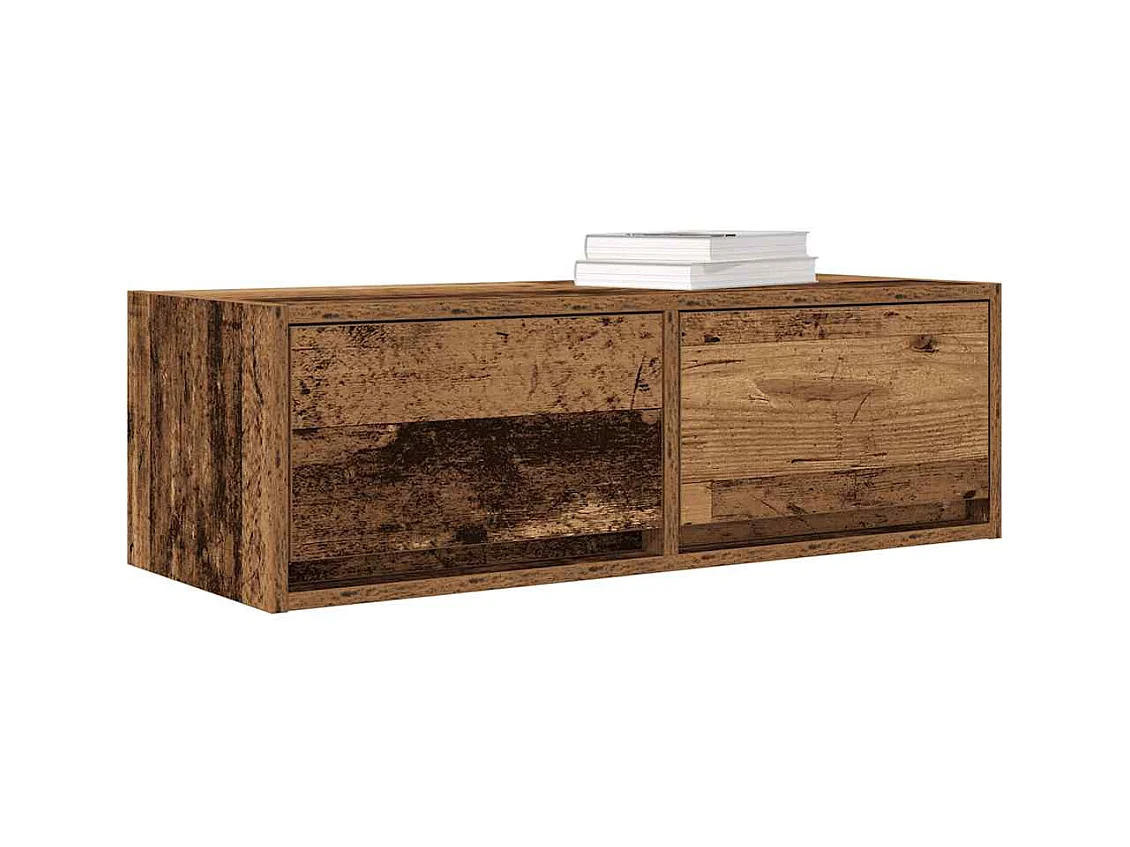 Móveis de TV 2peças 80x31x25,5cm deriv. madeira madeira velha