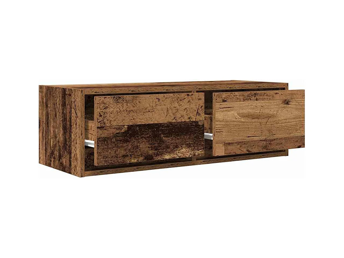 Móveis de TV 2peças 80x31x25,5cm deriv. madeira madeira velha