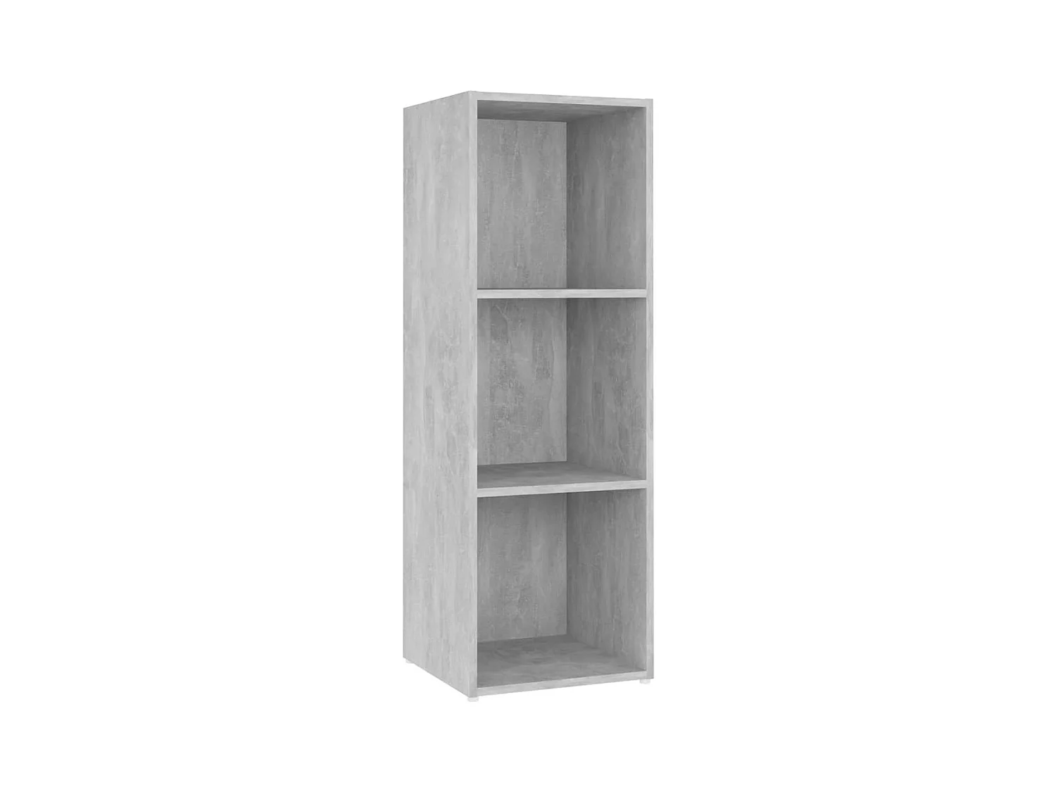 Meubles TV 4 pièces Gris béton 107x35x37 cm Bois d'ingénierie