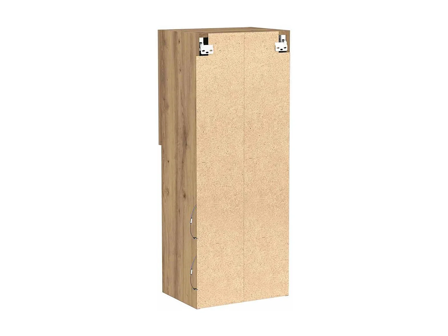 Meuble TV chêne artisanal 40.5 x 30 x 102 cm Bois d'ingénierie