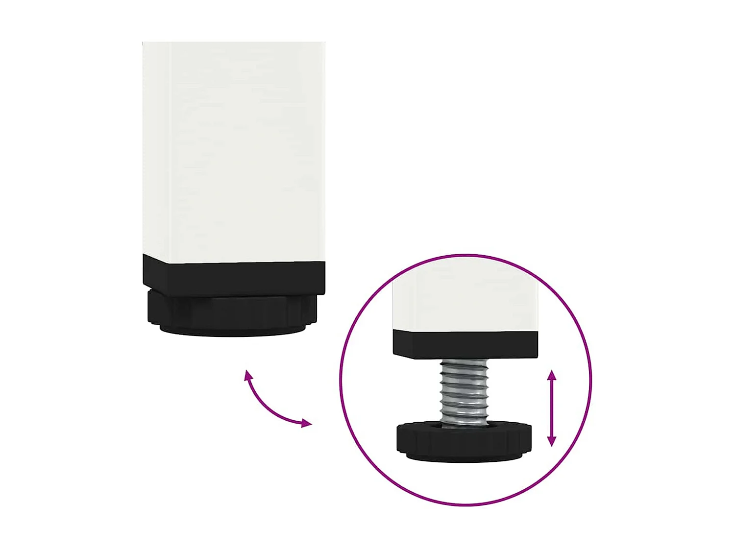 Meuble TV blanc 101,5x39x43,5 cm acier laminé à froid