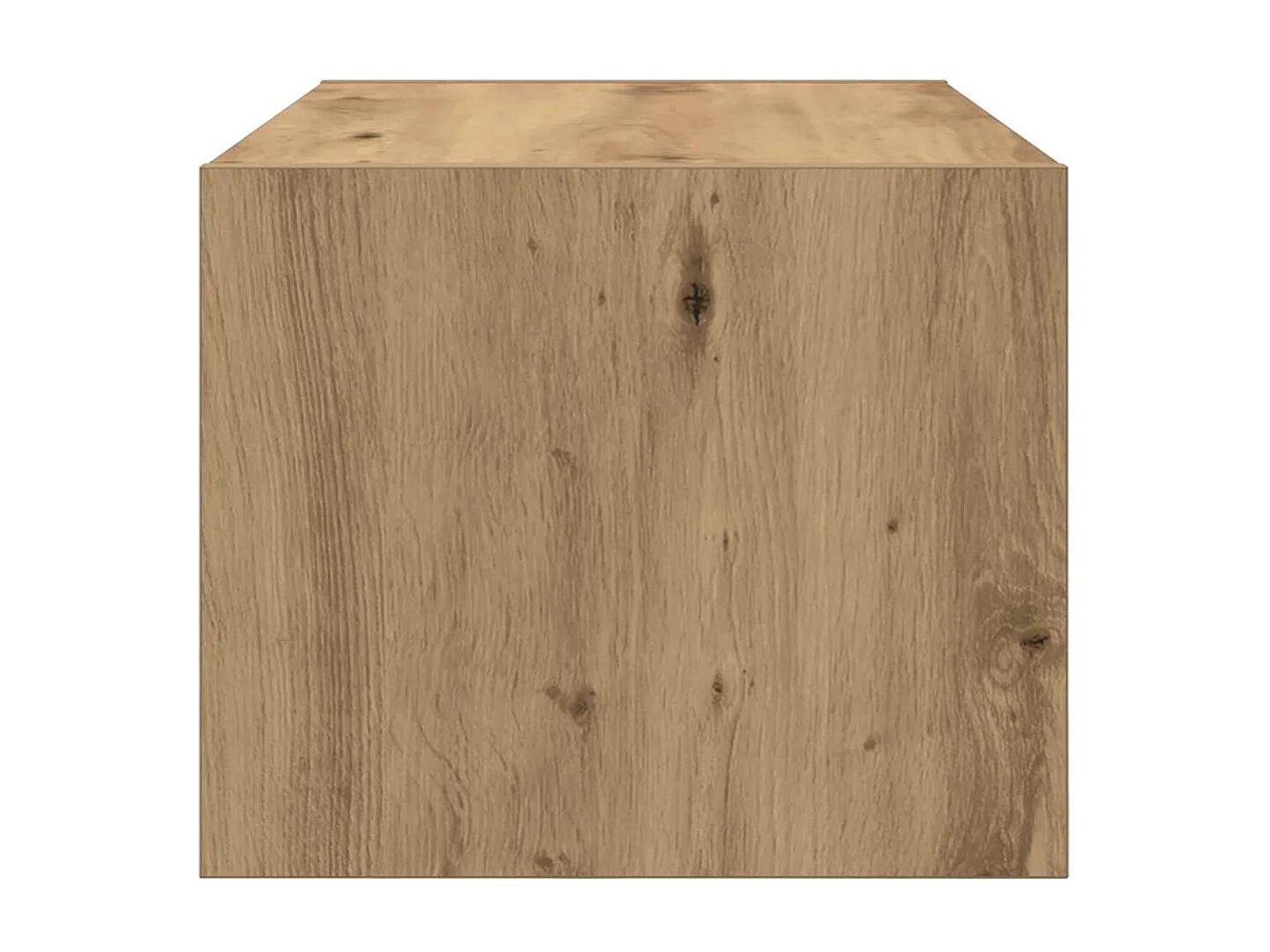 Meubles TV 2 pièces chêne artisanal 60x31x25,5cm bois d'ingénierie