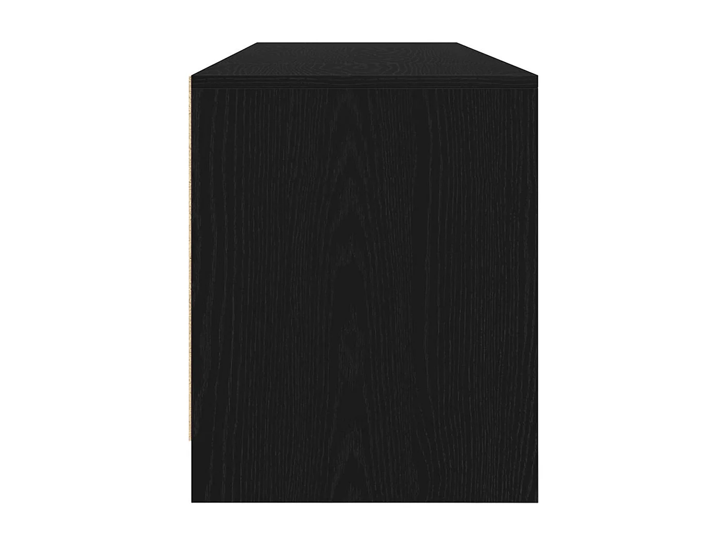 Móvel de TV 188,5x41x50 cm derivados de madeira carvalho preto