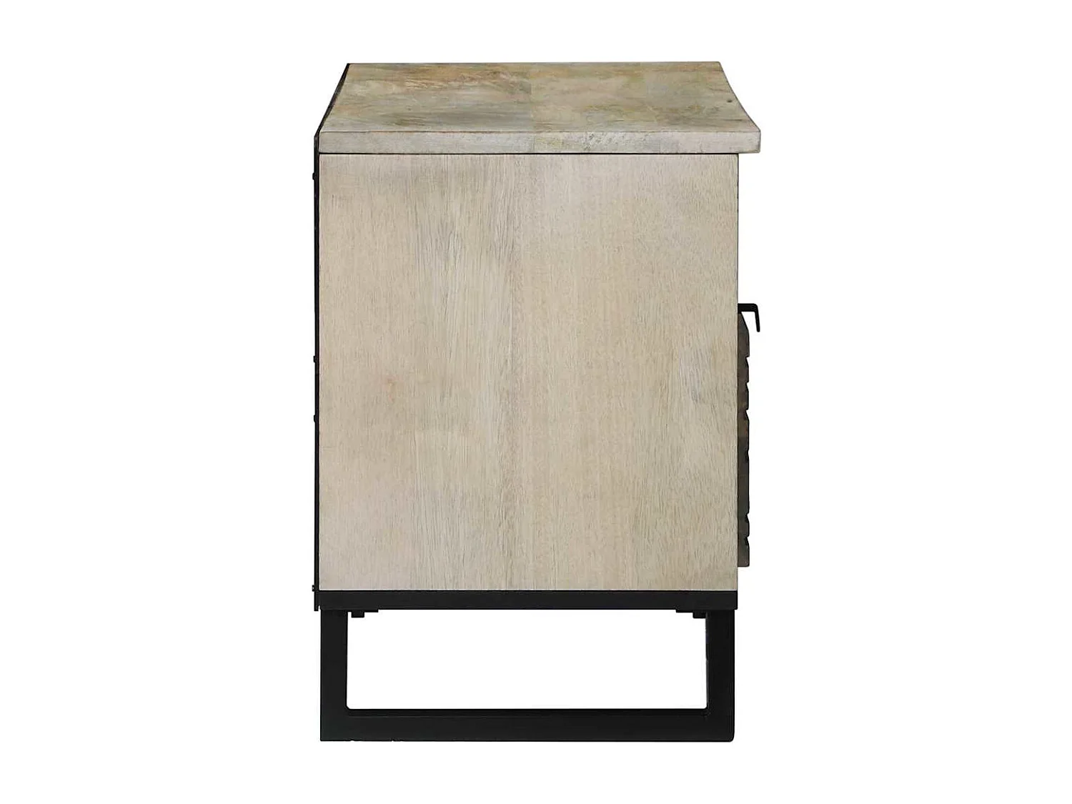 Meubles et étagères de rangement pour médias Blanc et Noir