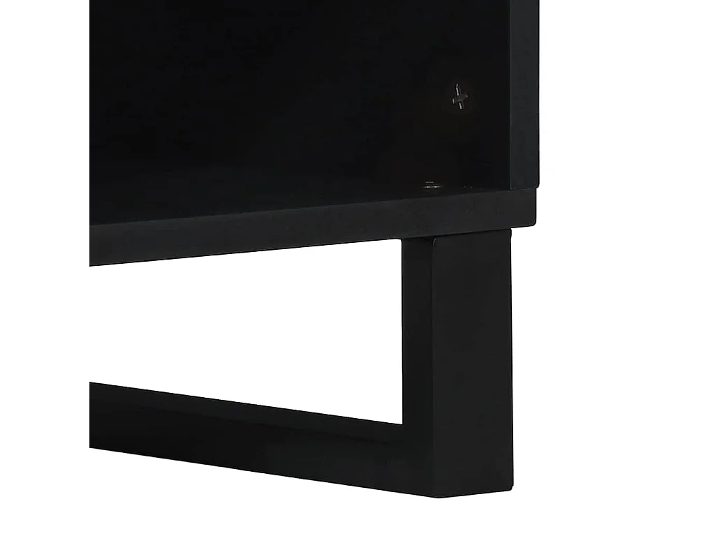 Meubles et étagères de rangement pour médias Blanc et Noir