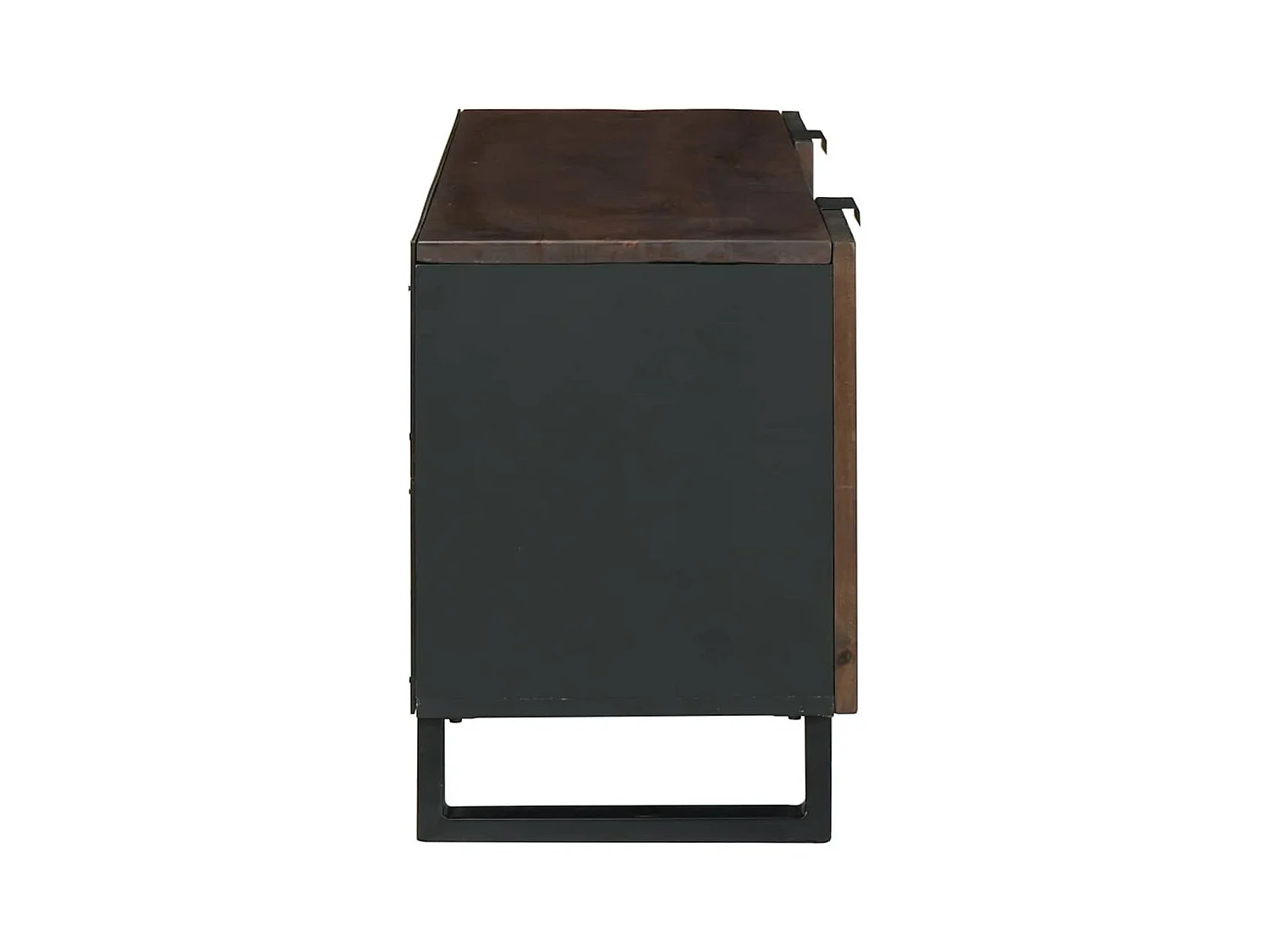 Meuble TV Marron 105 x 33 x 46 cm bois de manguier massif
