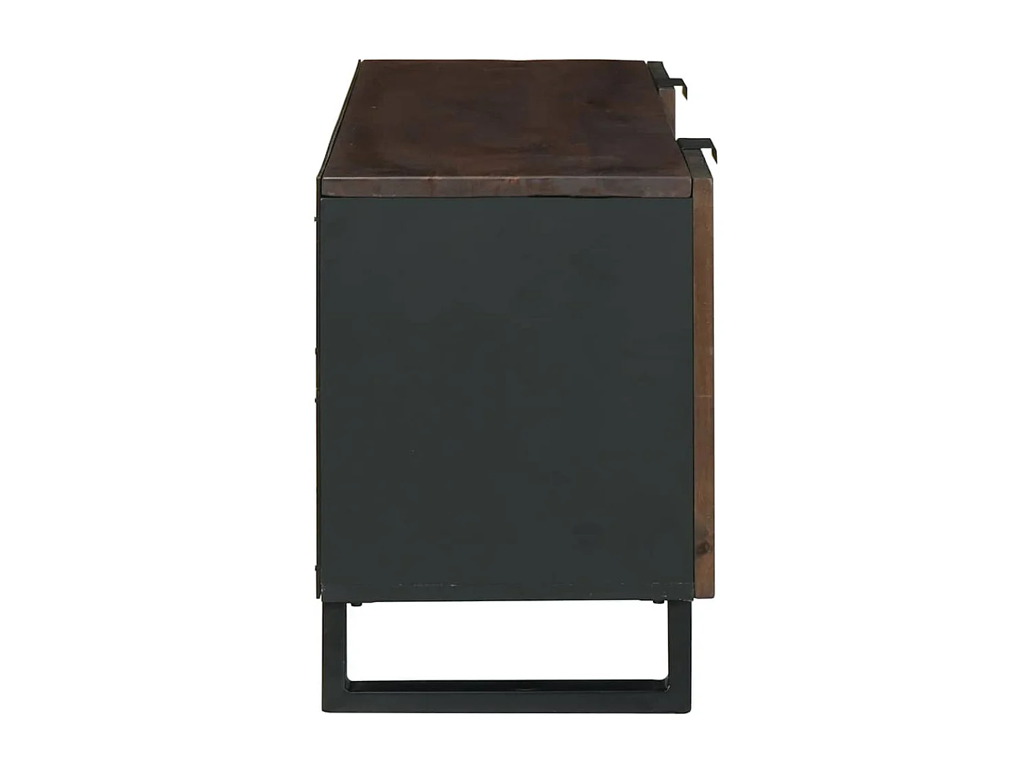 Meuble TV Marron 105 x 33 x 46 cm bois de manguier massif