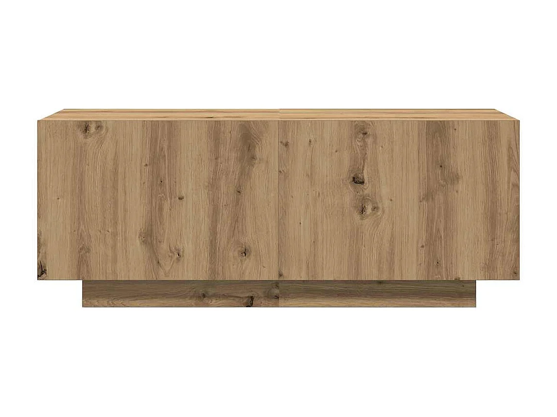 Mueble de TV madera de ingeniería roble artisan 100x35x40 cm