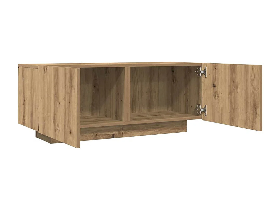 Mueble de TV madera de ingeniería roble artisan 100x35x40 cm