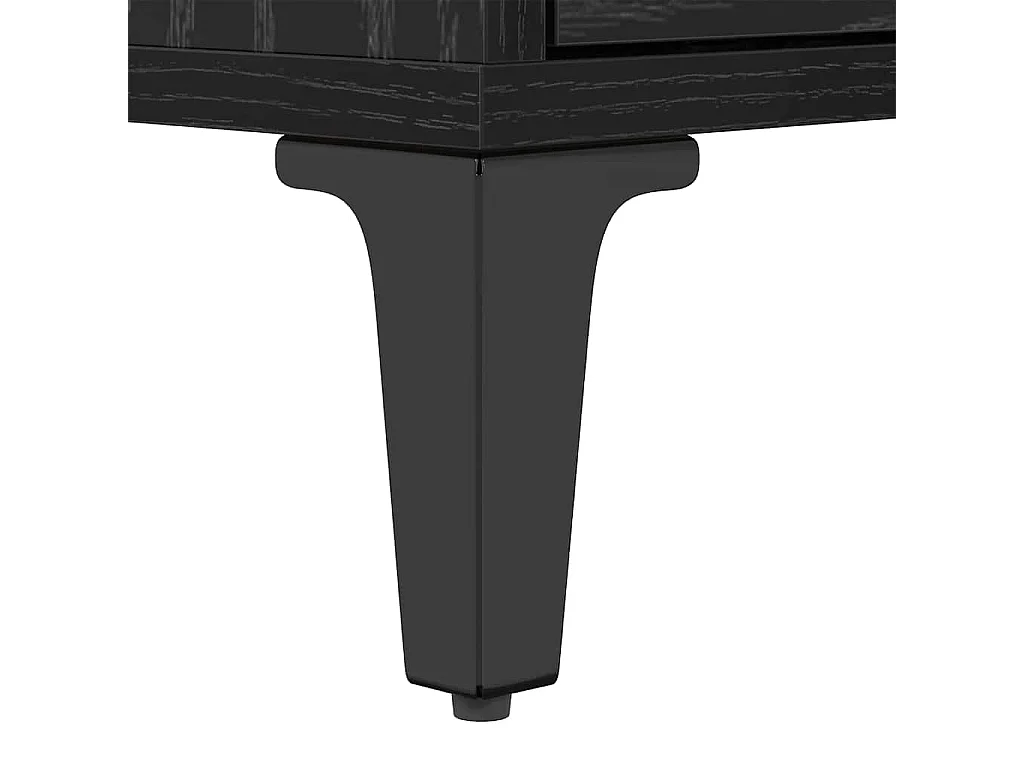 Meuble TV Chêne noir 150 x 30 x 44.5 cm Bois d'ingénierie