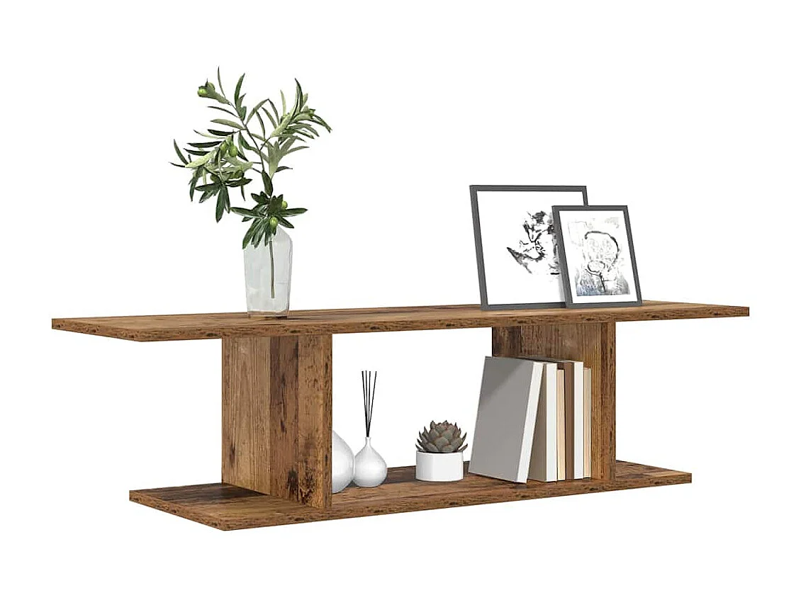 Meuble TV Marron 103 x 30 x 26,5 cm Bois d'ingénierie