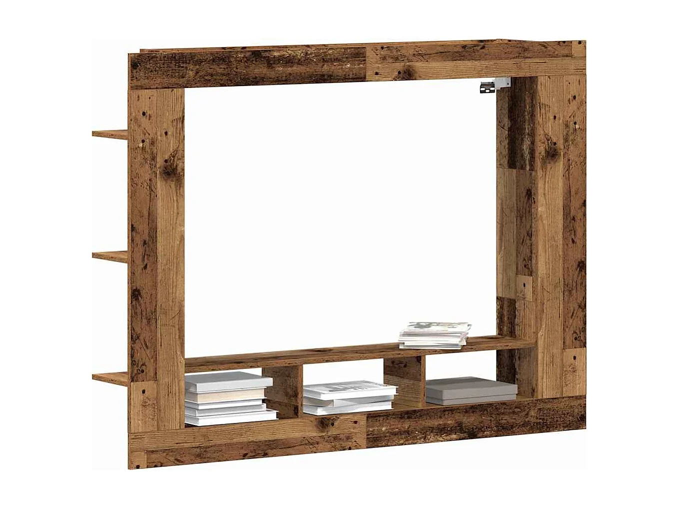 Gabinete para TV Madeira antiga 152 x 22 x 113 cm