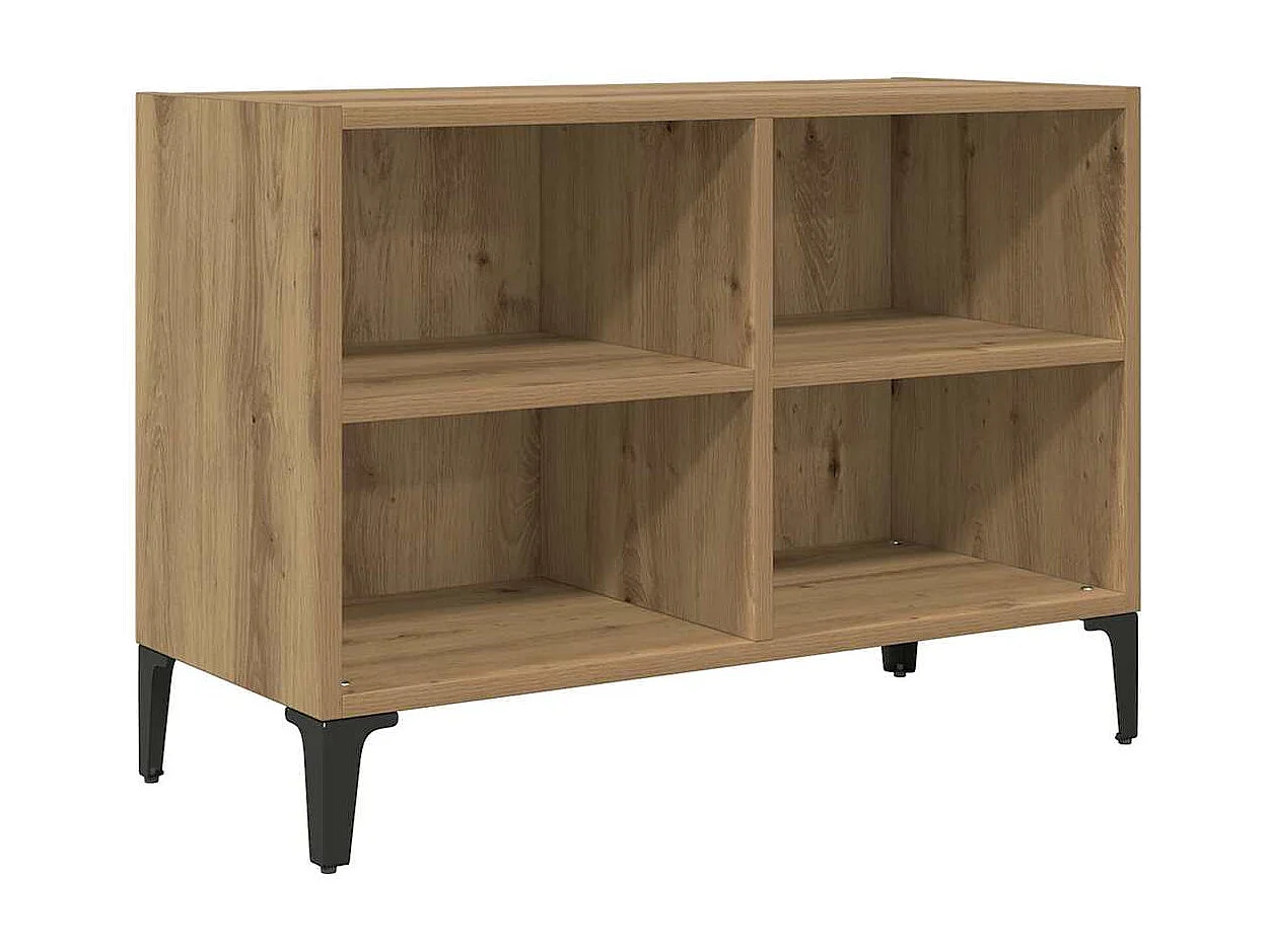 Meuble TV Marron 69.5 x 30 x 50 cm Bois d'ingénierie