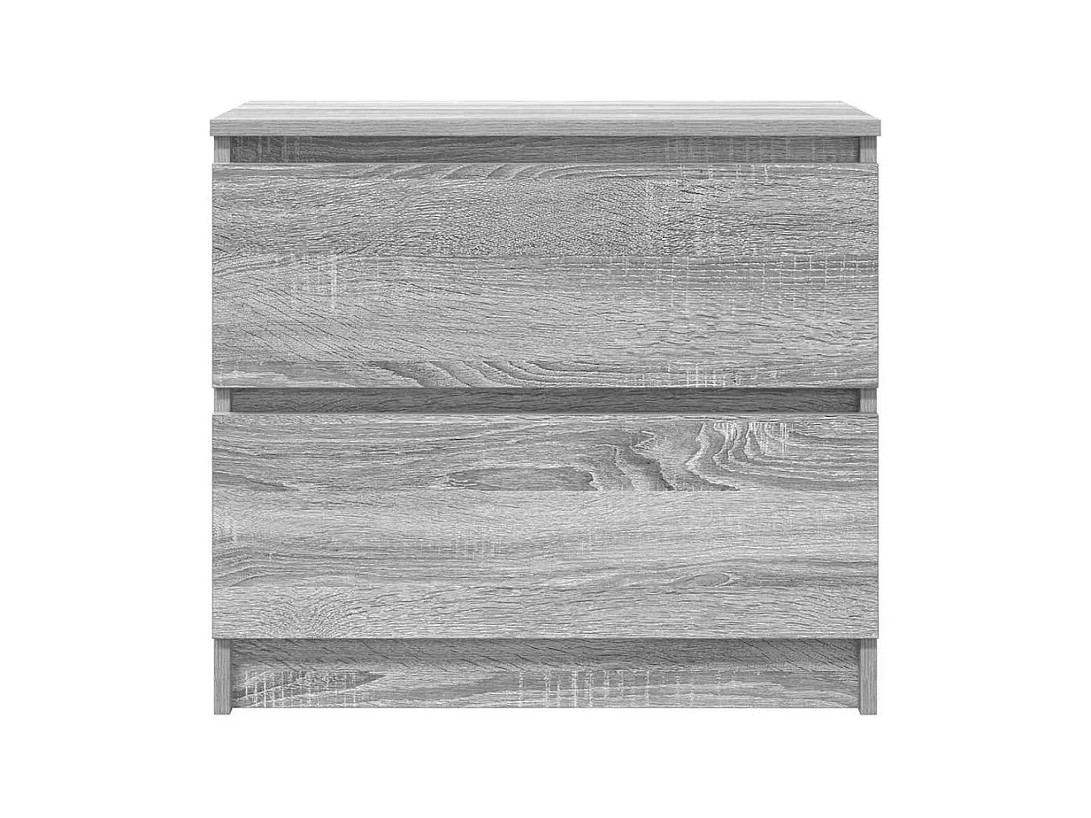 Meuble TV sonoma gris 60x35x54 cm bois d'ingénierie