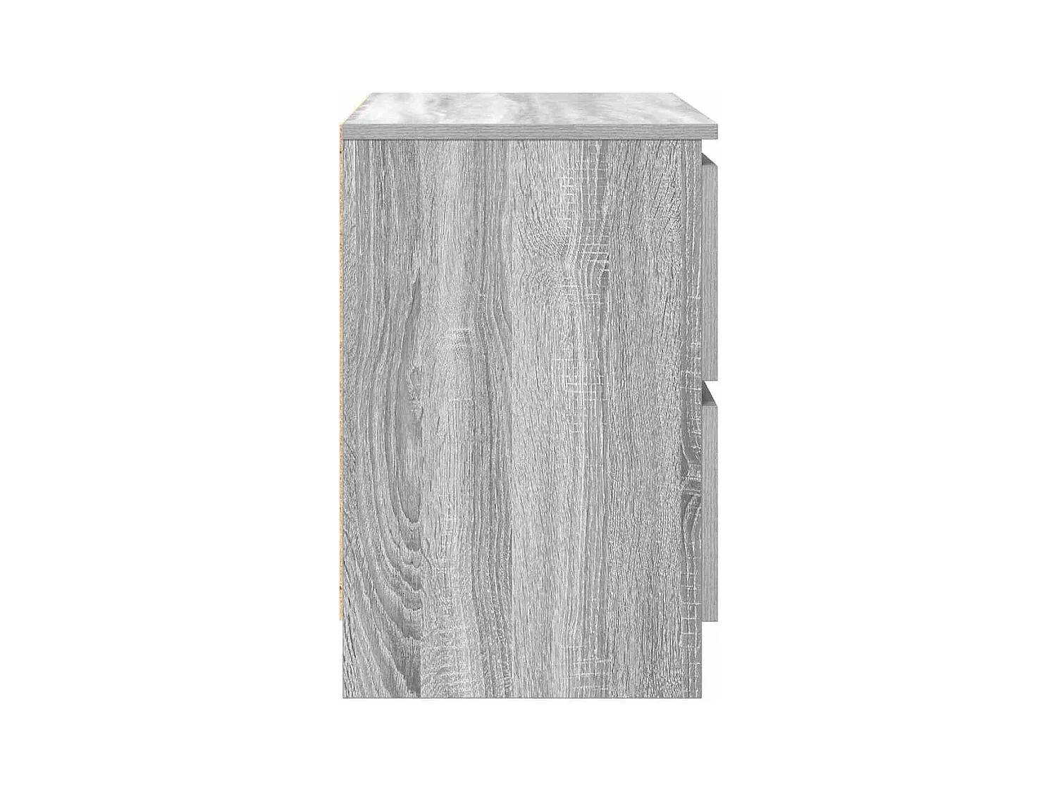 Meuble TV sonoma gris 60x35x54 cm bois d'ingénierie