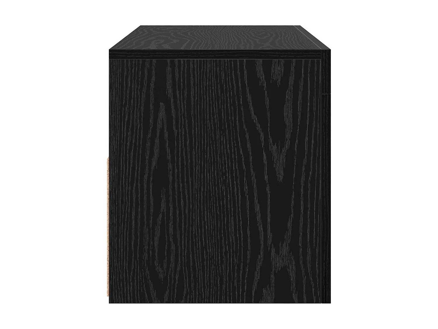 Meuble TV Noir 90 x 35 x 40 cm Bois d'ingénierie